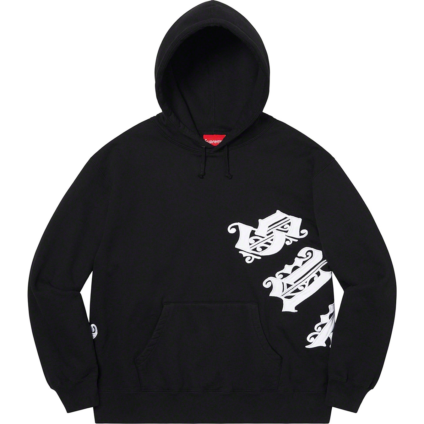 Old English Wrap Hooded Sweatshirt view 11
